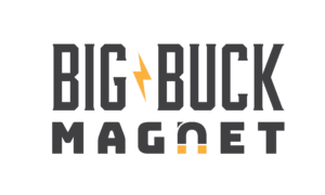Big Buck Magnet Logo Gray_Positive